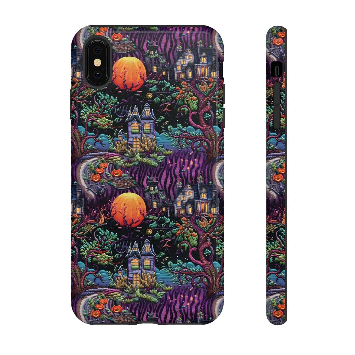 Spooky House Impact Resistant Phone Case