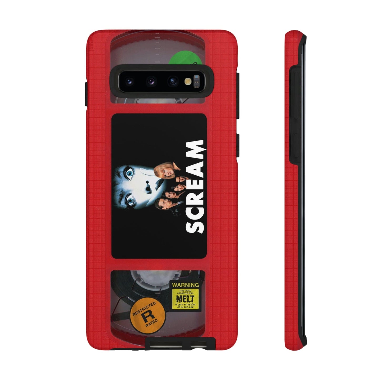 Scream Red Limited Edition Impact Resistant VHS Phone Case