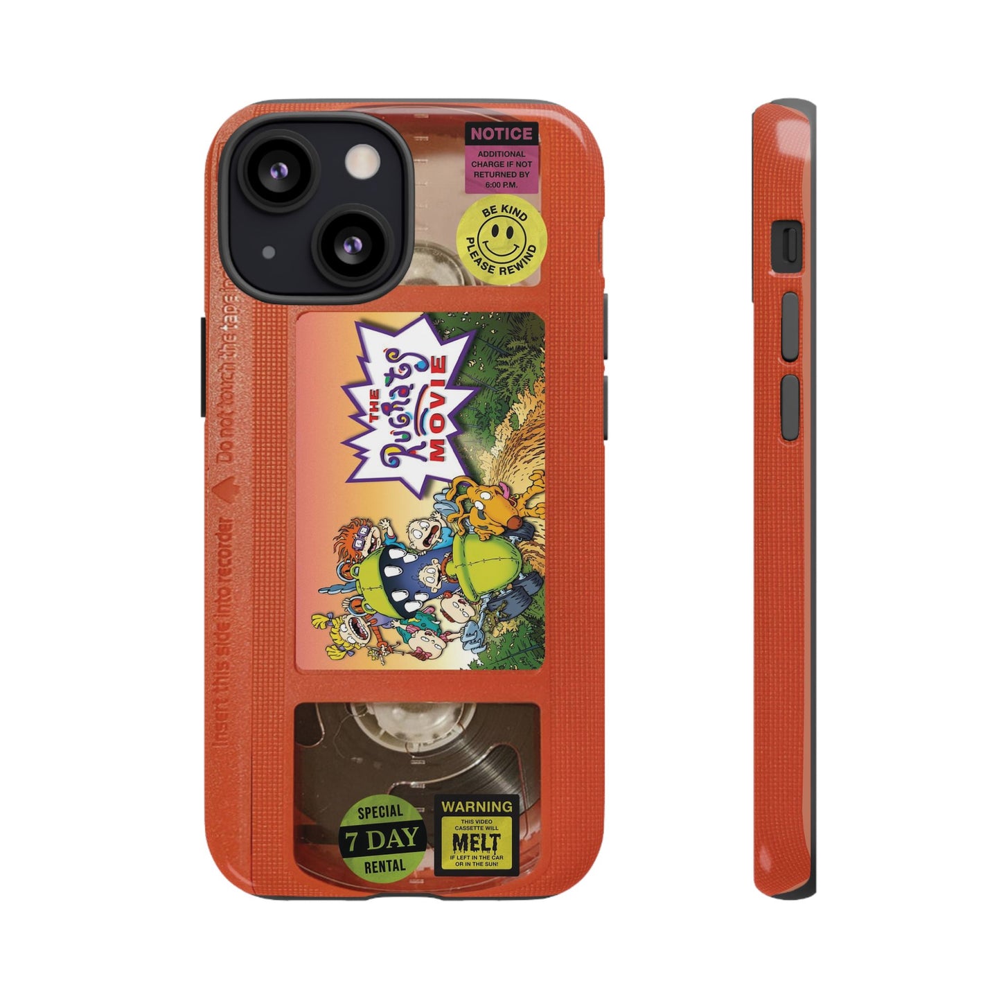 Rugrats Orange Edition VHS Phone Case