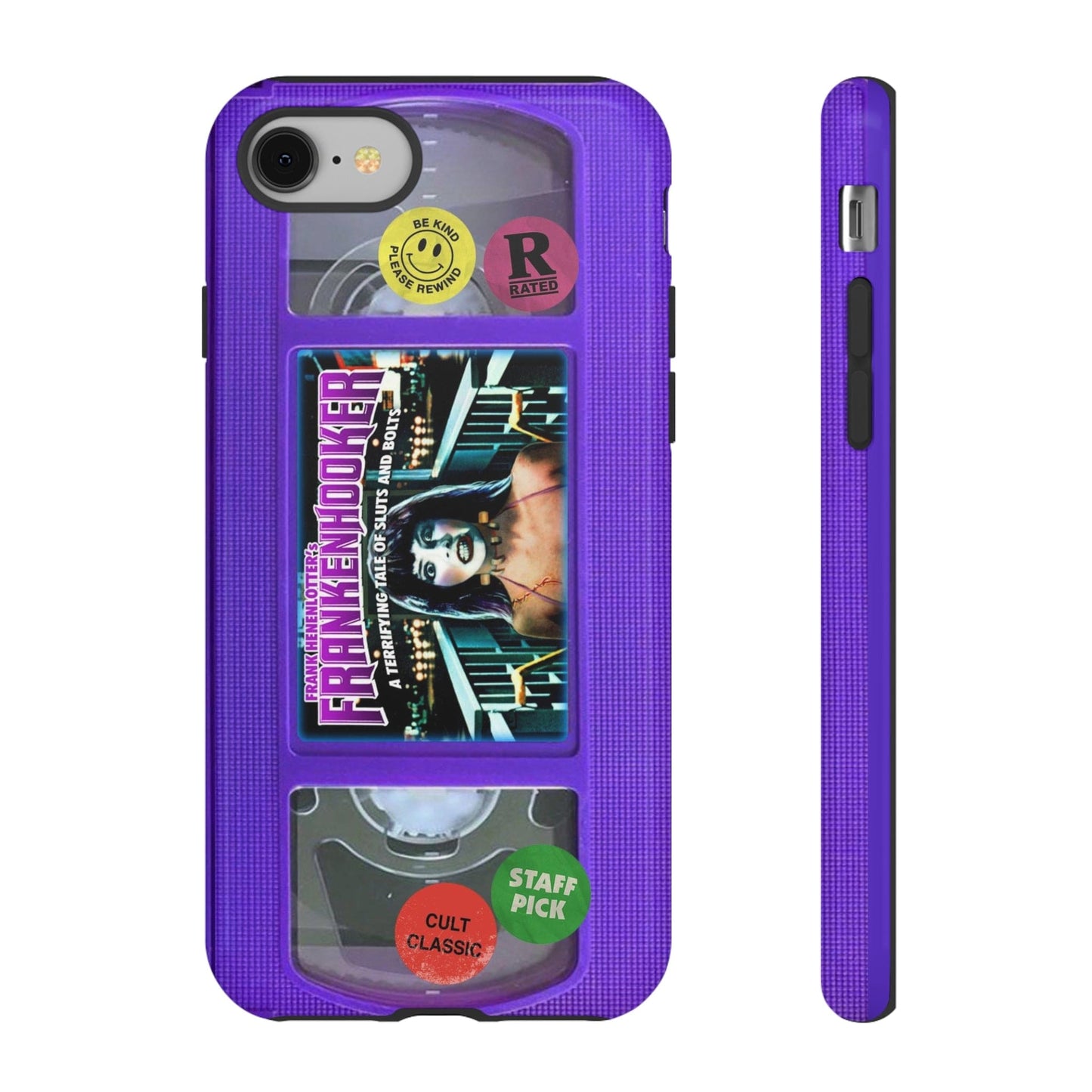 Frankenhooker Purple Edition Impact Resistant VHS Phone Case