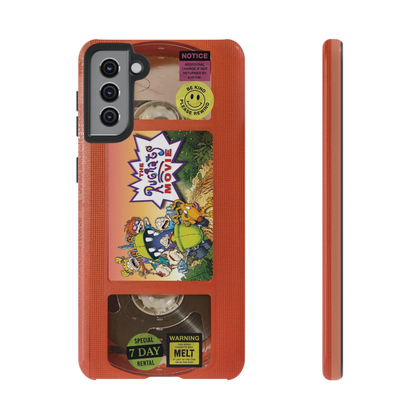 Rugrats Orange Edition VHS Phone Case