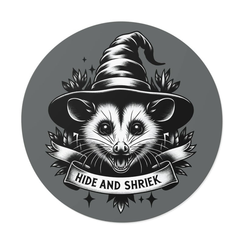 Hide and Shriek Vinyl Sticker
