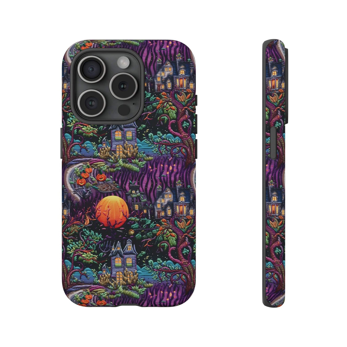Spooky House Impact Resistant Phone Case