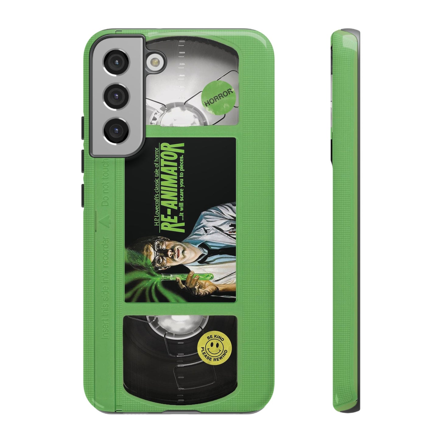 Reanimator Limited Edition Green Impact Resistant VHS Phone Case
