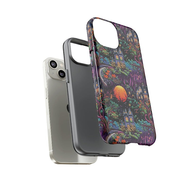 Spooky House Impact Resistant Phone Case