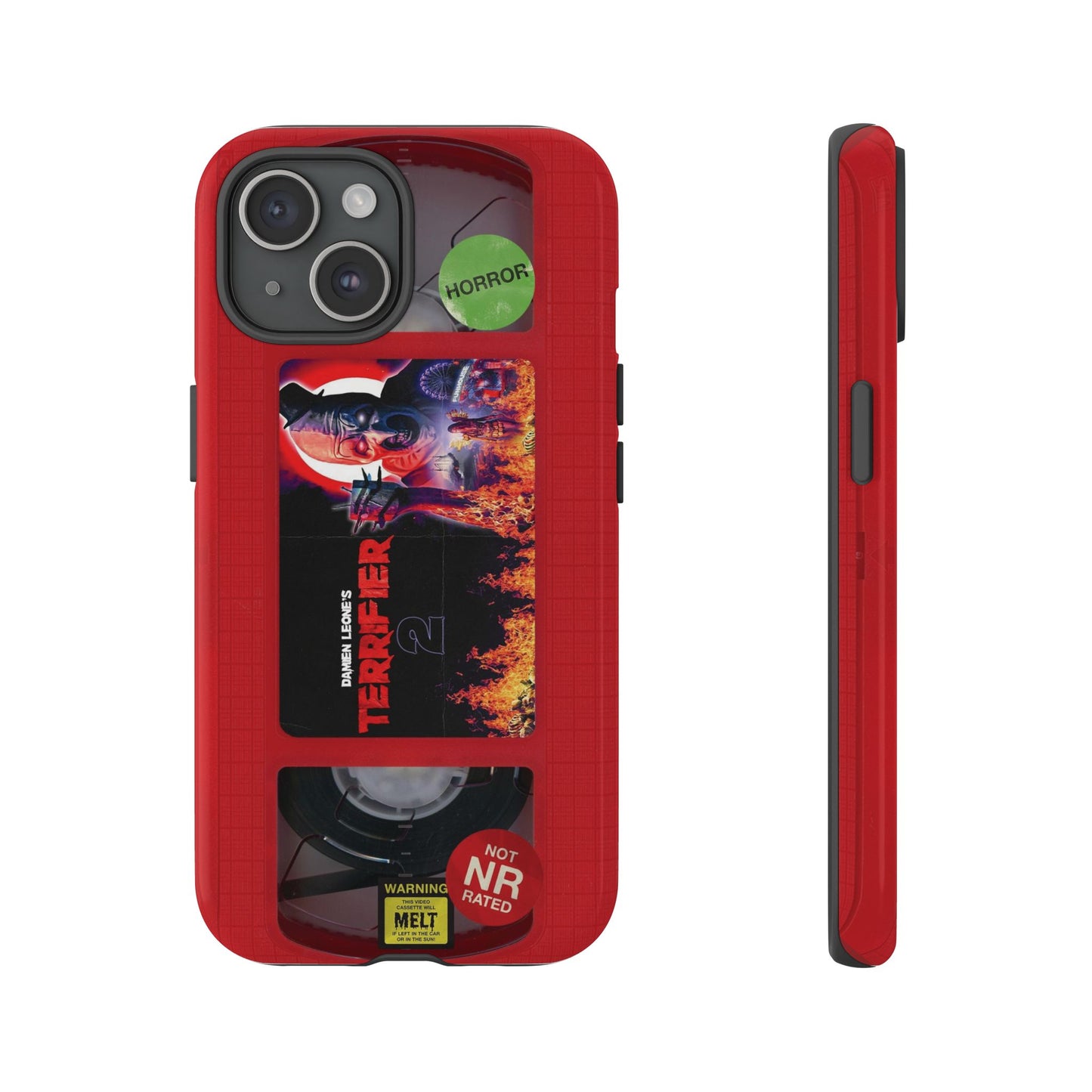 Art 2 Red Edition Impact Resistant VHS Phone Case