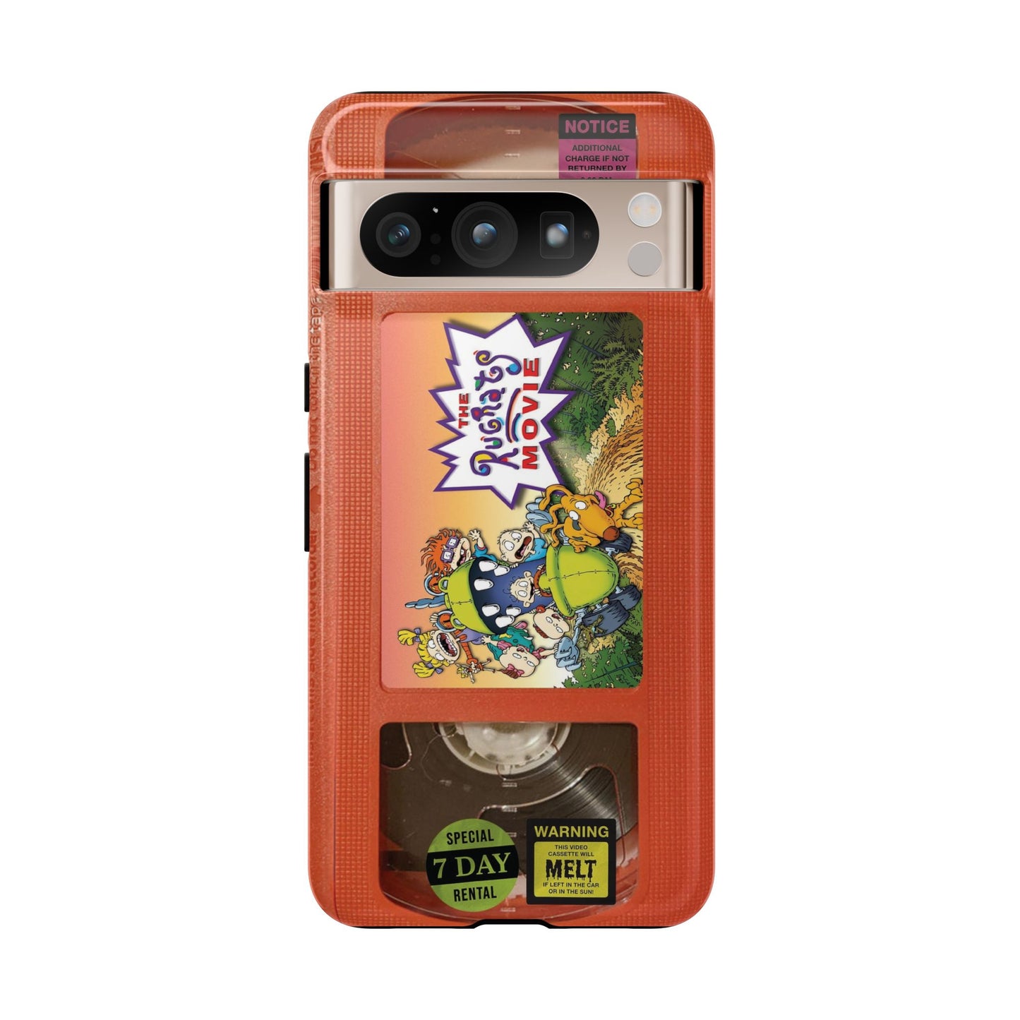 Rugrats Orange Edition VHS Phone Case