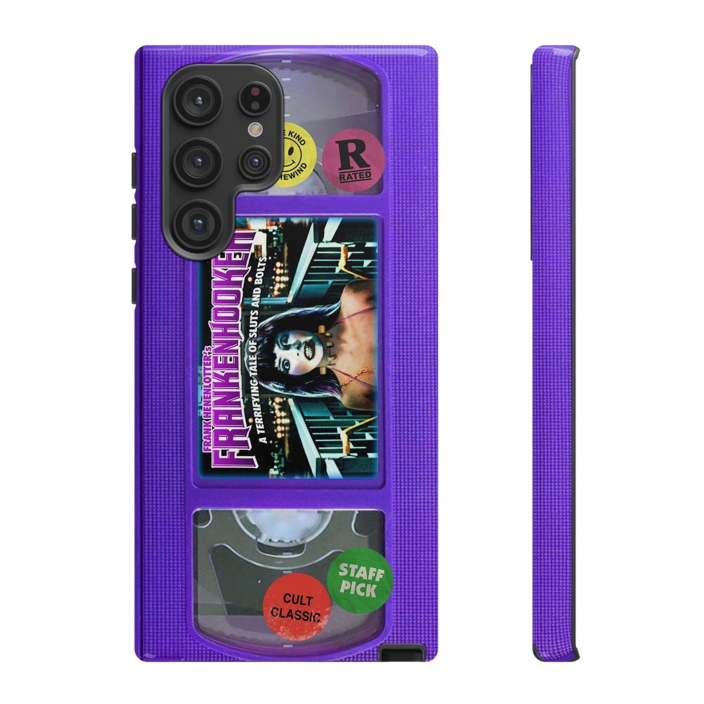 Frankenhooker Purple Edition Impact Resistant VHS Phone Case