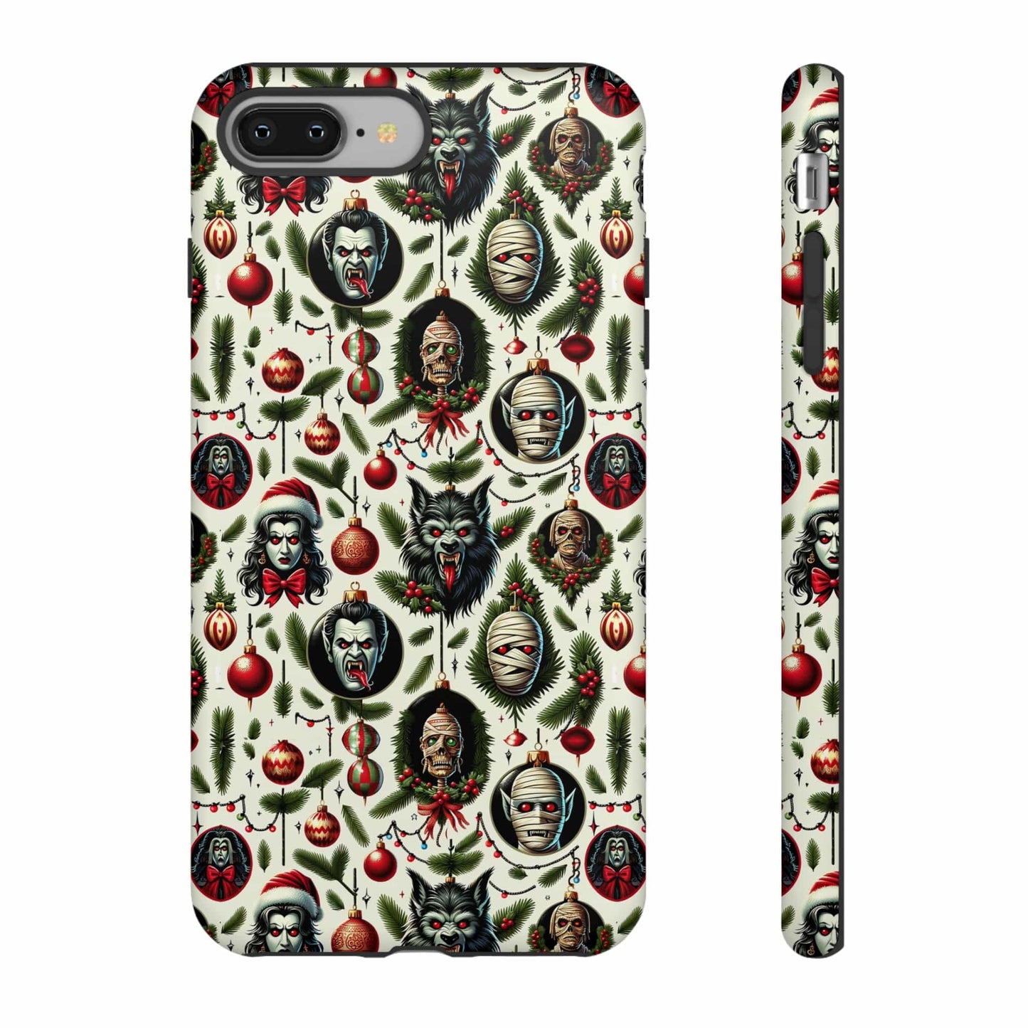Horror Ornaments Impact Resistant Phone Case