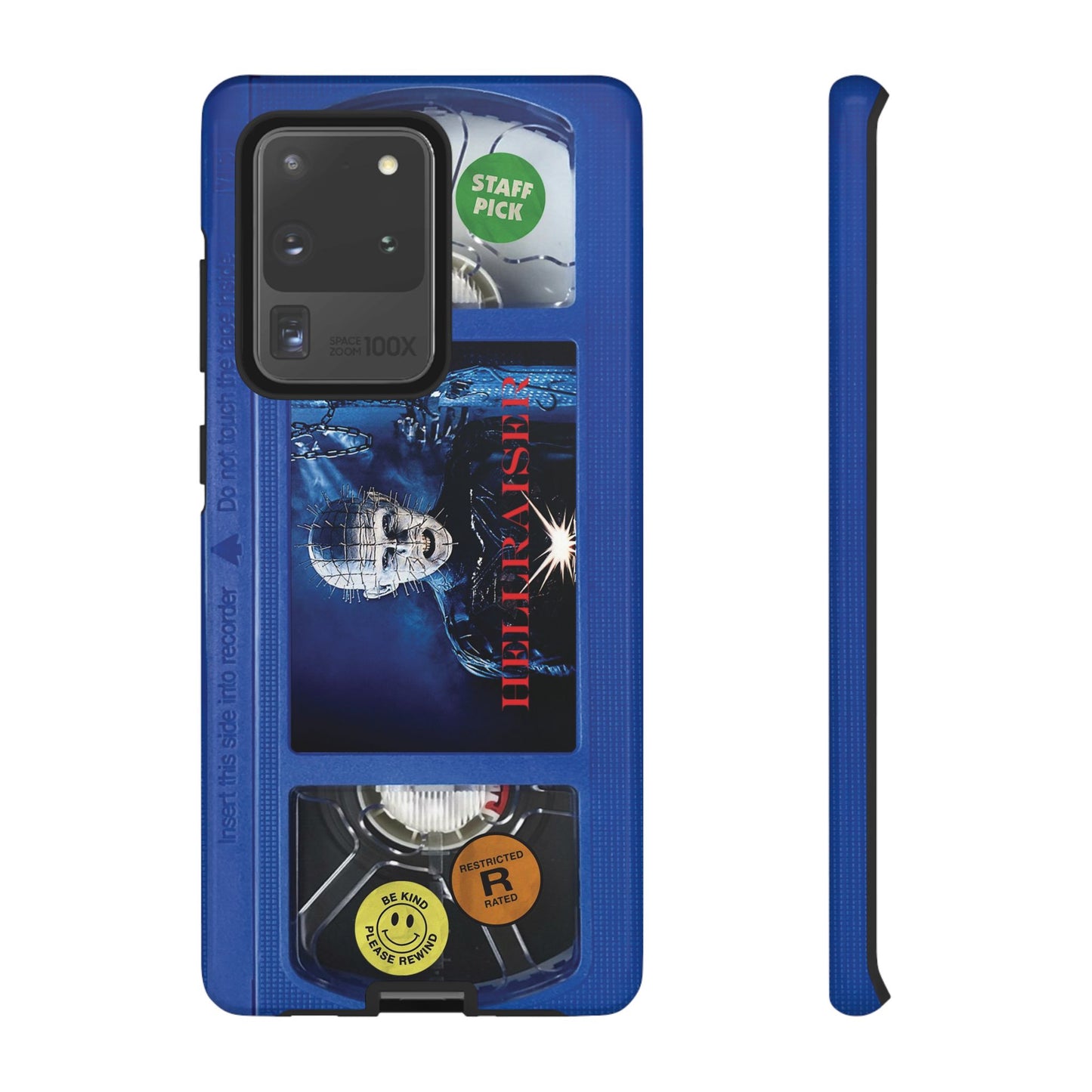 Hellraiser Blue Limited Edition Impact Resistant VHS Phone Case