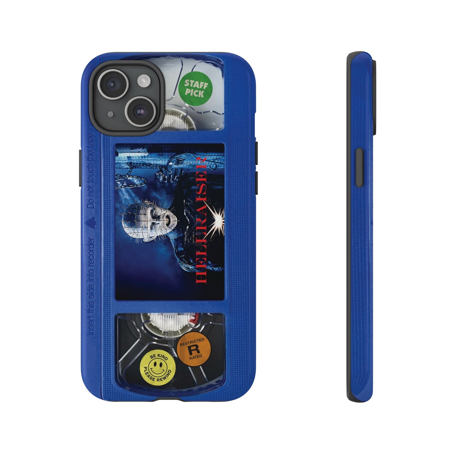 Hellraiser Blue Limited Edition Impact Resistant VHS Phone Case