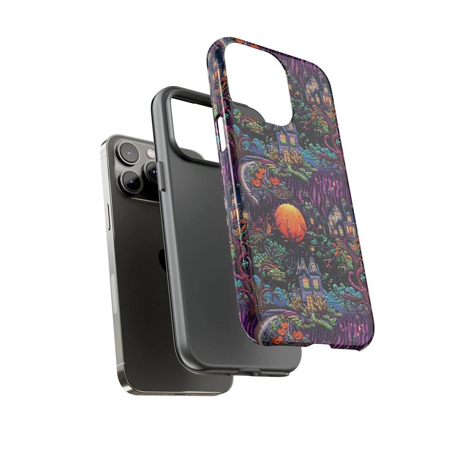 Spooky House Impact Resistant Phone Case