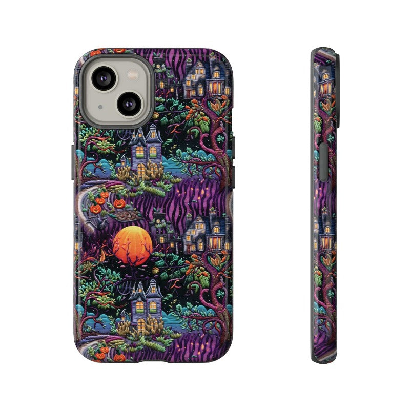 Spooky House Impact Resistant Phone Case