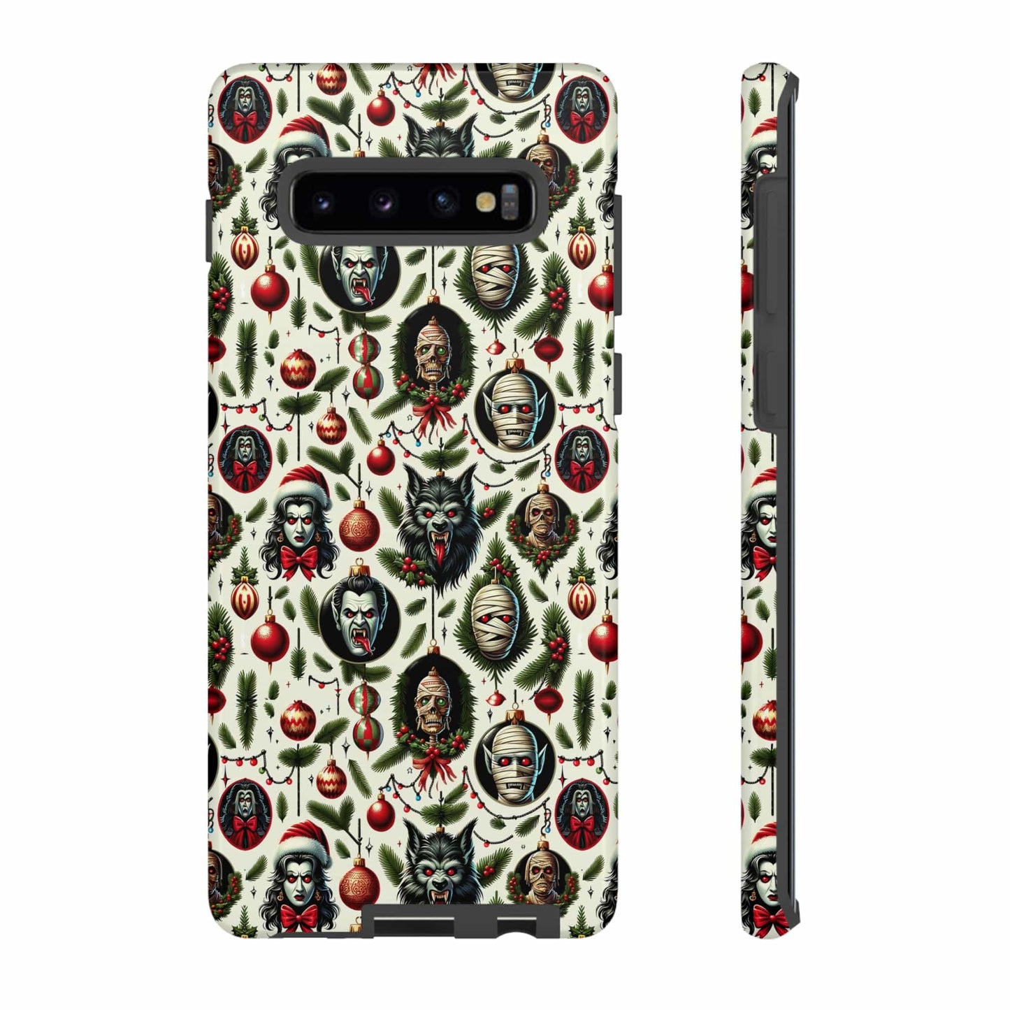 Horror Ornaments Impact Resistant Phone Case