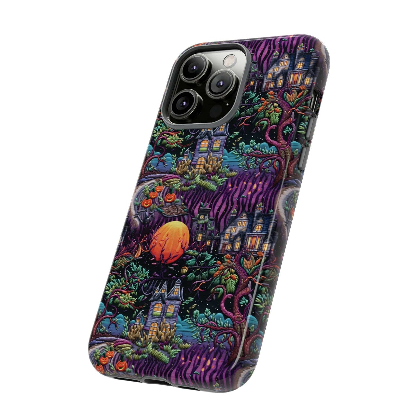 Spooky House Impact Resistant Phone Case