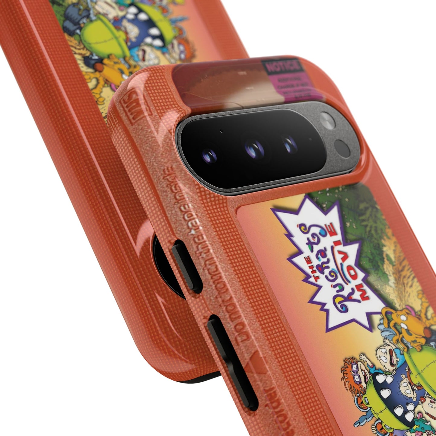Rugrats Orange Edition VHS Phone Case