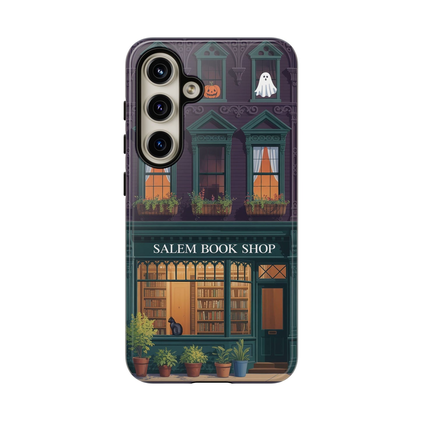 Salem Book Shop Impact Resistant Phone Case