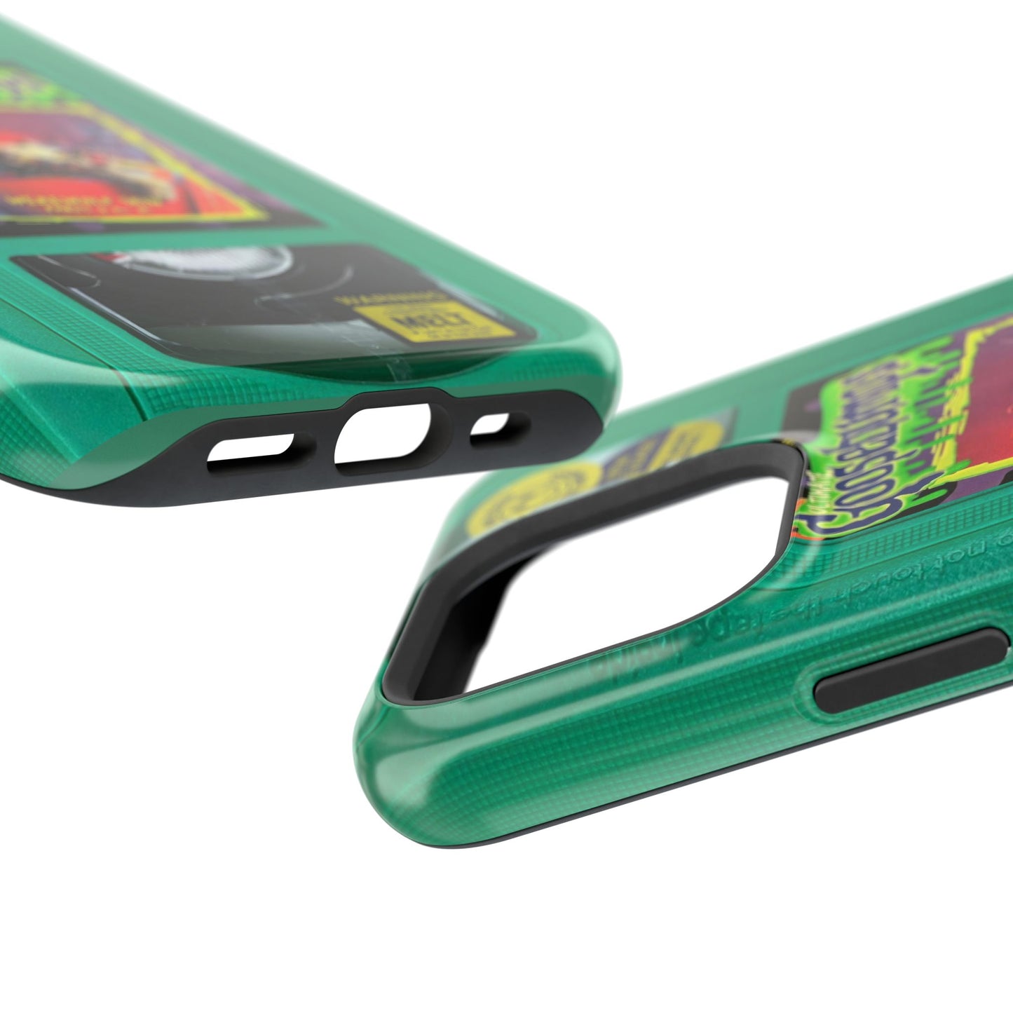 Green Goosebumps MagSafe VHS Phone Case