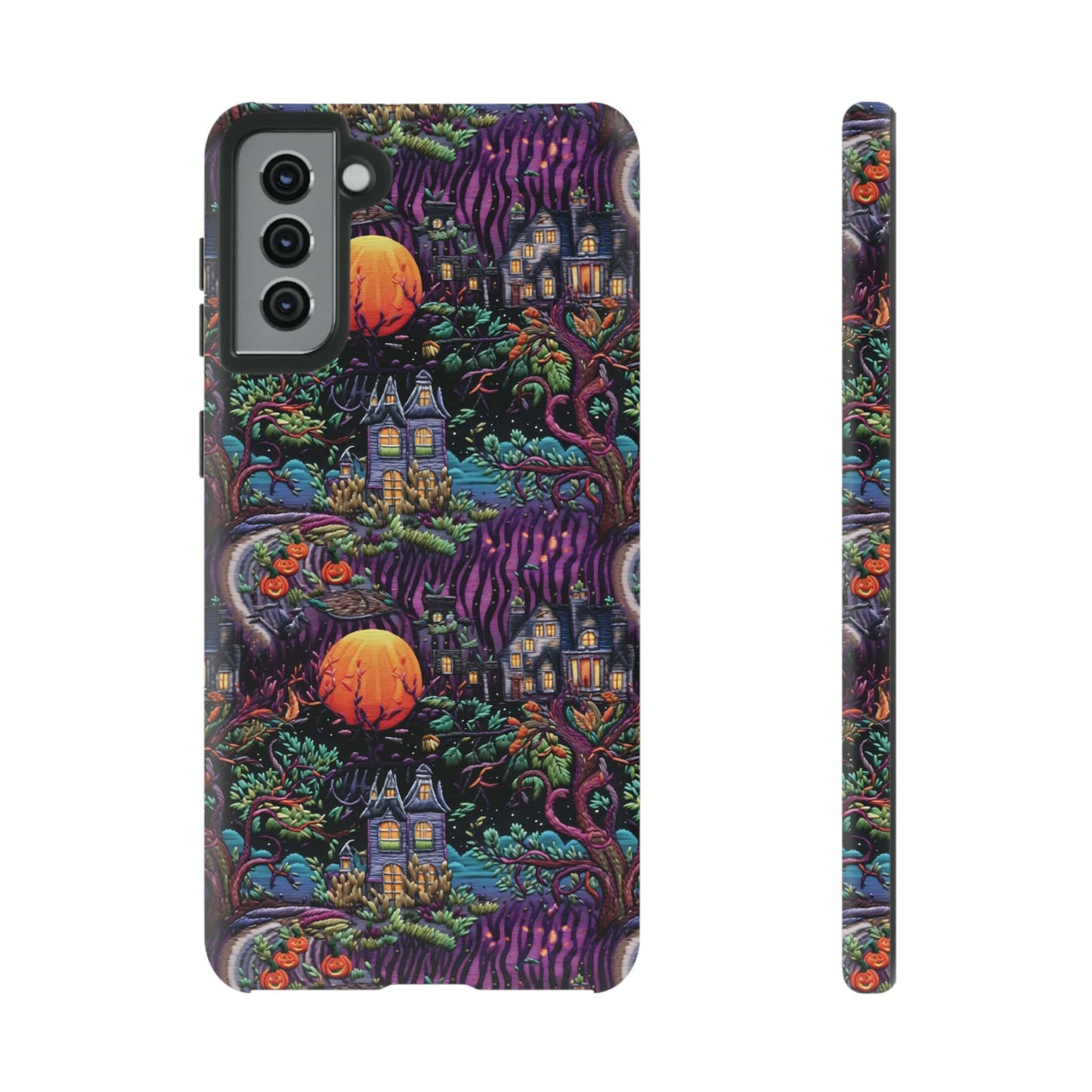 Spooky House Impact Resistant Phone Case