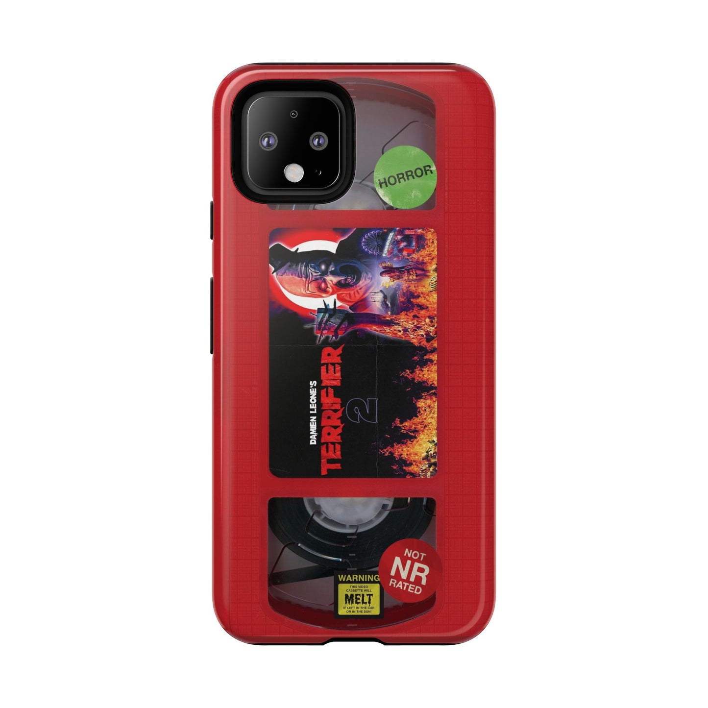 Art 2 Red Edition Impact Resistant VHS Phone Case