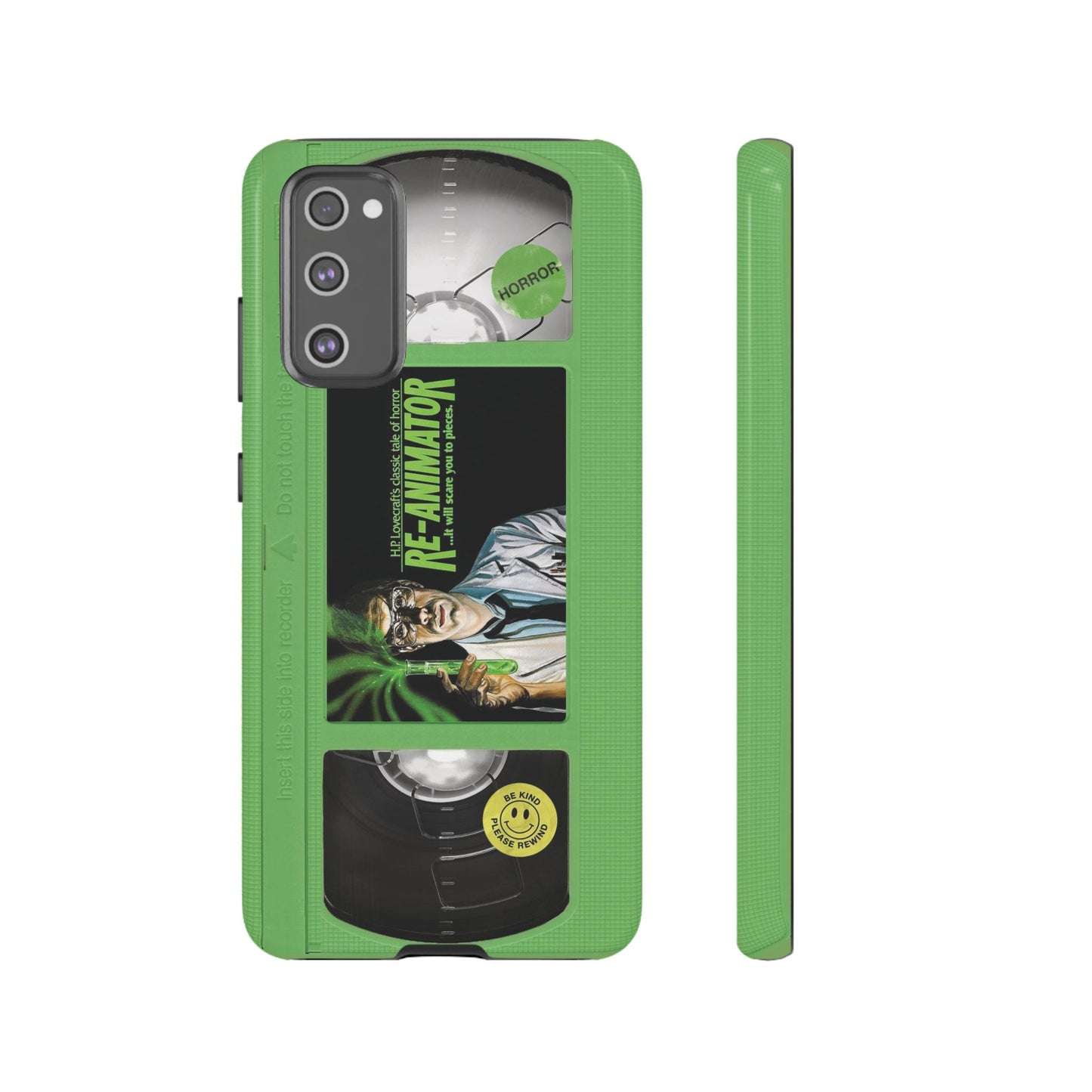 Reanimator Limited Edition Green Impact Resistant VHS Phone Case