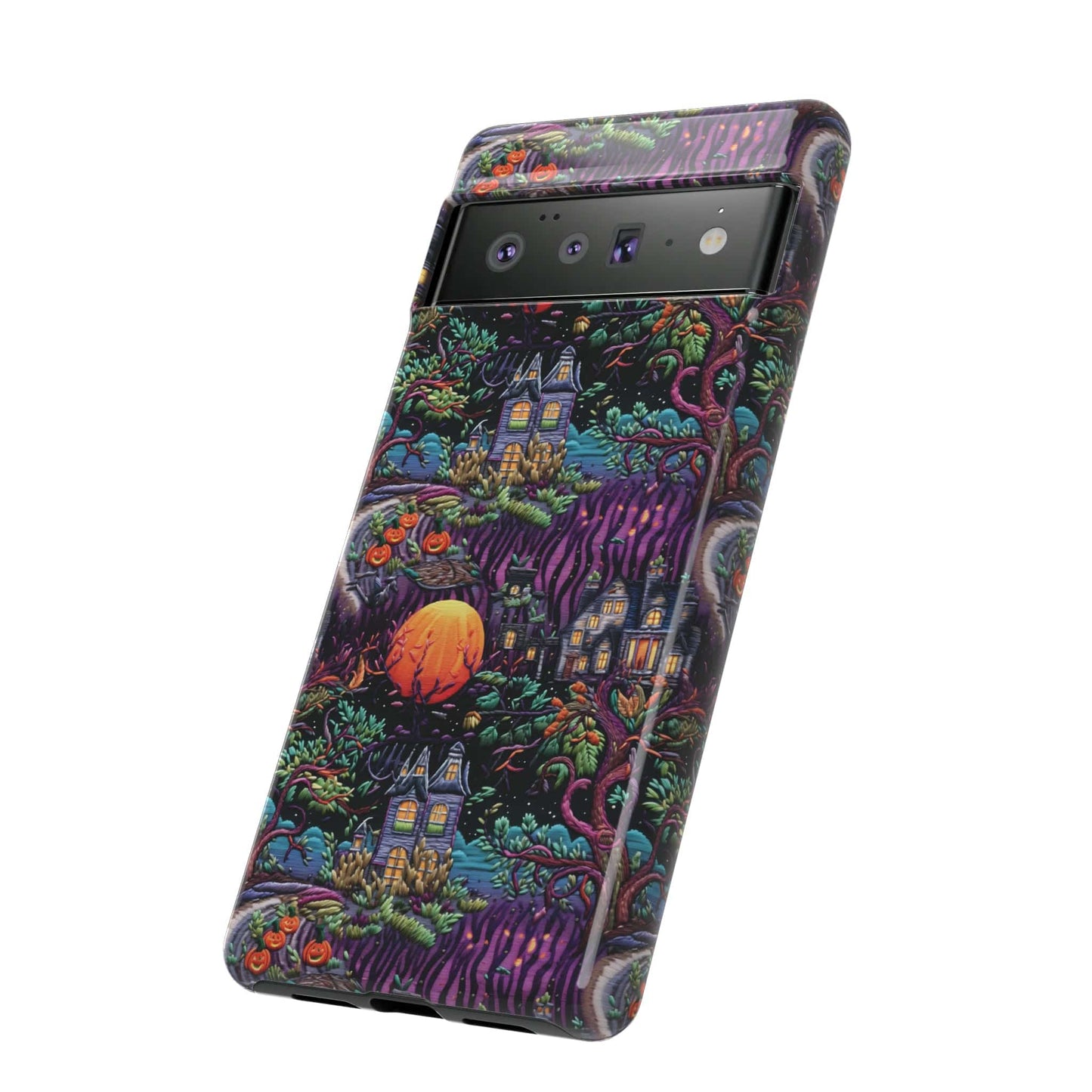 Spooky House Impact Resistant Phone Case