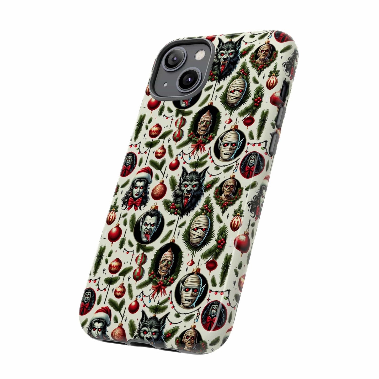 Horror Ornaments Impact Resistant Phone Case