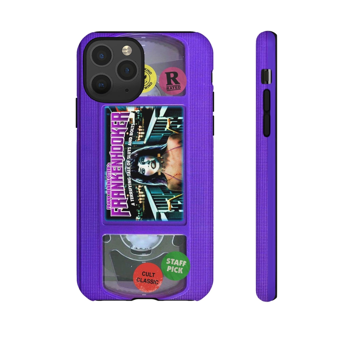 Frankenhooker Purple Edition Impact Resistant VHS Phone Case
