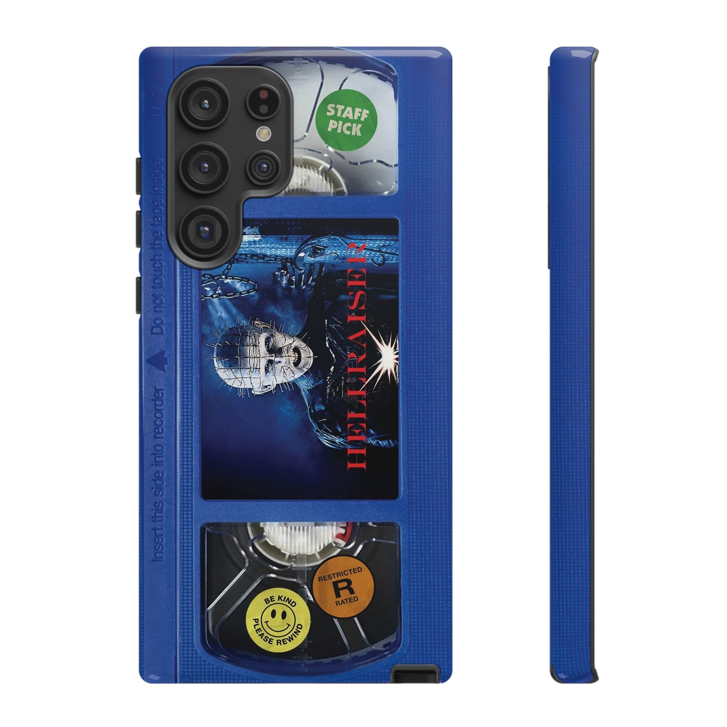Hellraiser Blue Limited Edition Impact Resistant VHS Phone Case