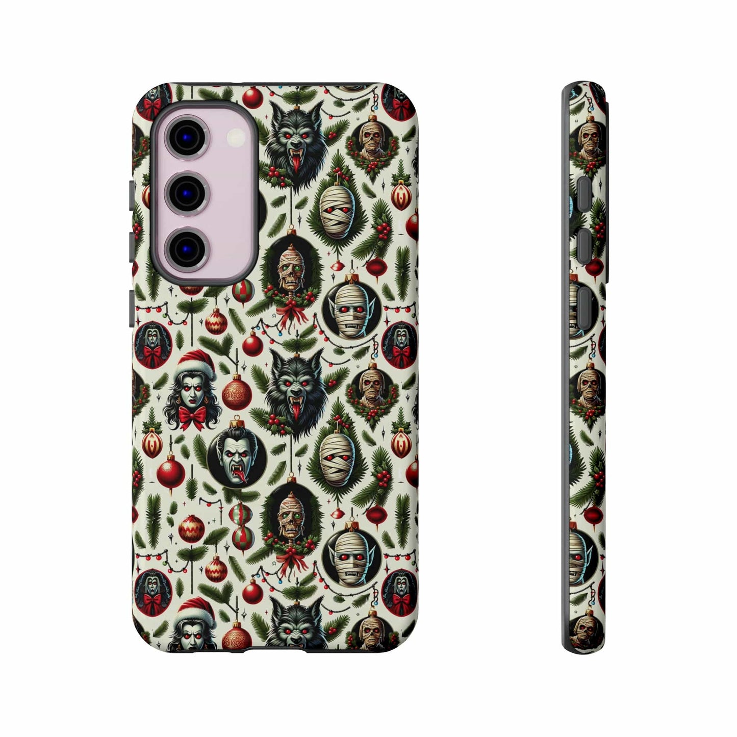 Horror Ornaments Impact Resistant Phone Case