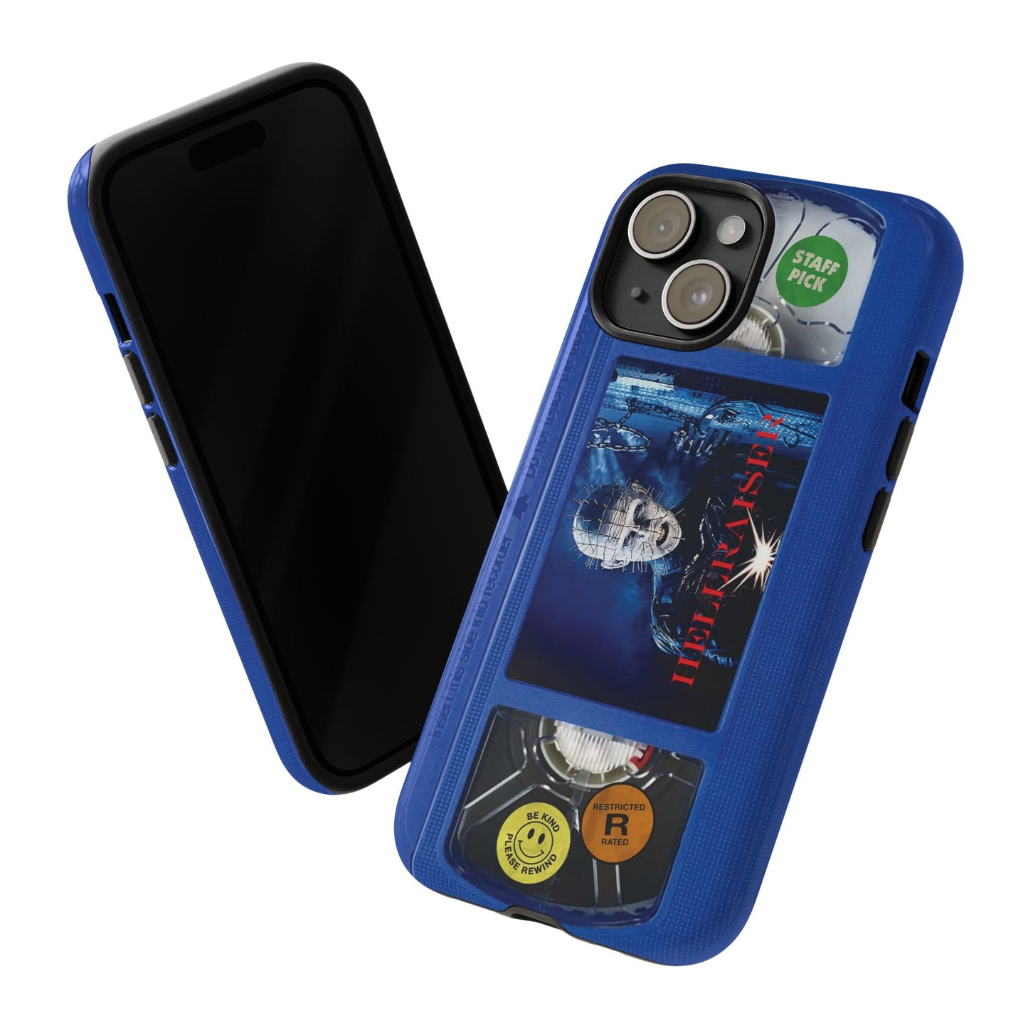 Hellraiser Blue Limited Edition Impact Resistant VHS Phone Case
