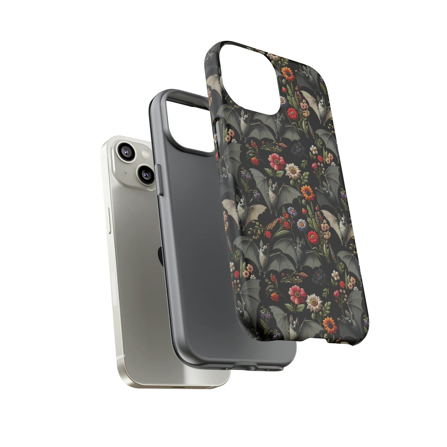 Nocturnal Pollinators Impact Resistant Phone Case