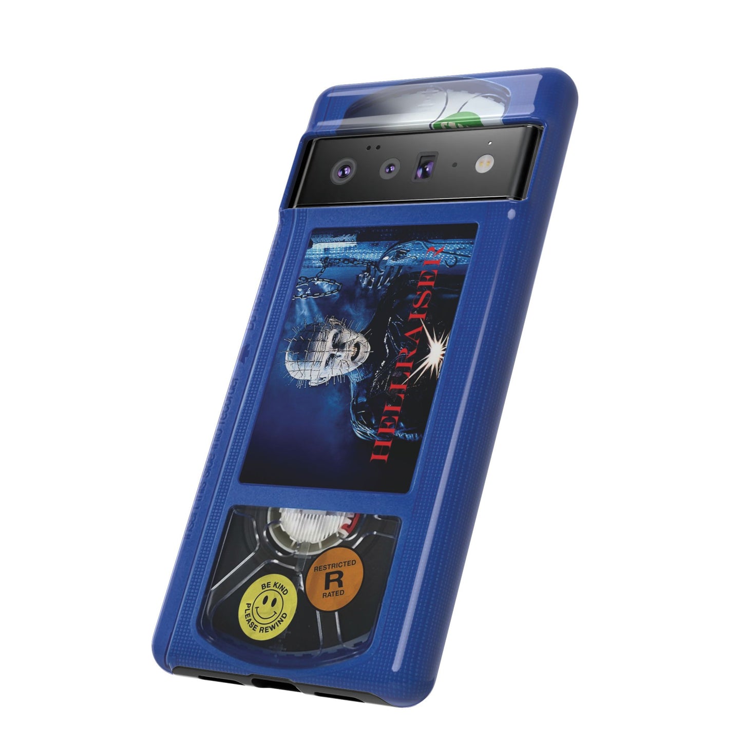 Hellraiser Blue Limited Edition Impact Resistant VHS Phone Case