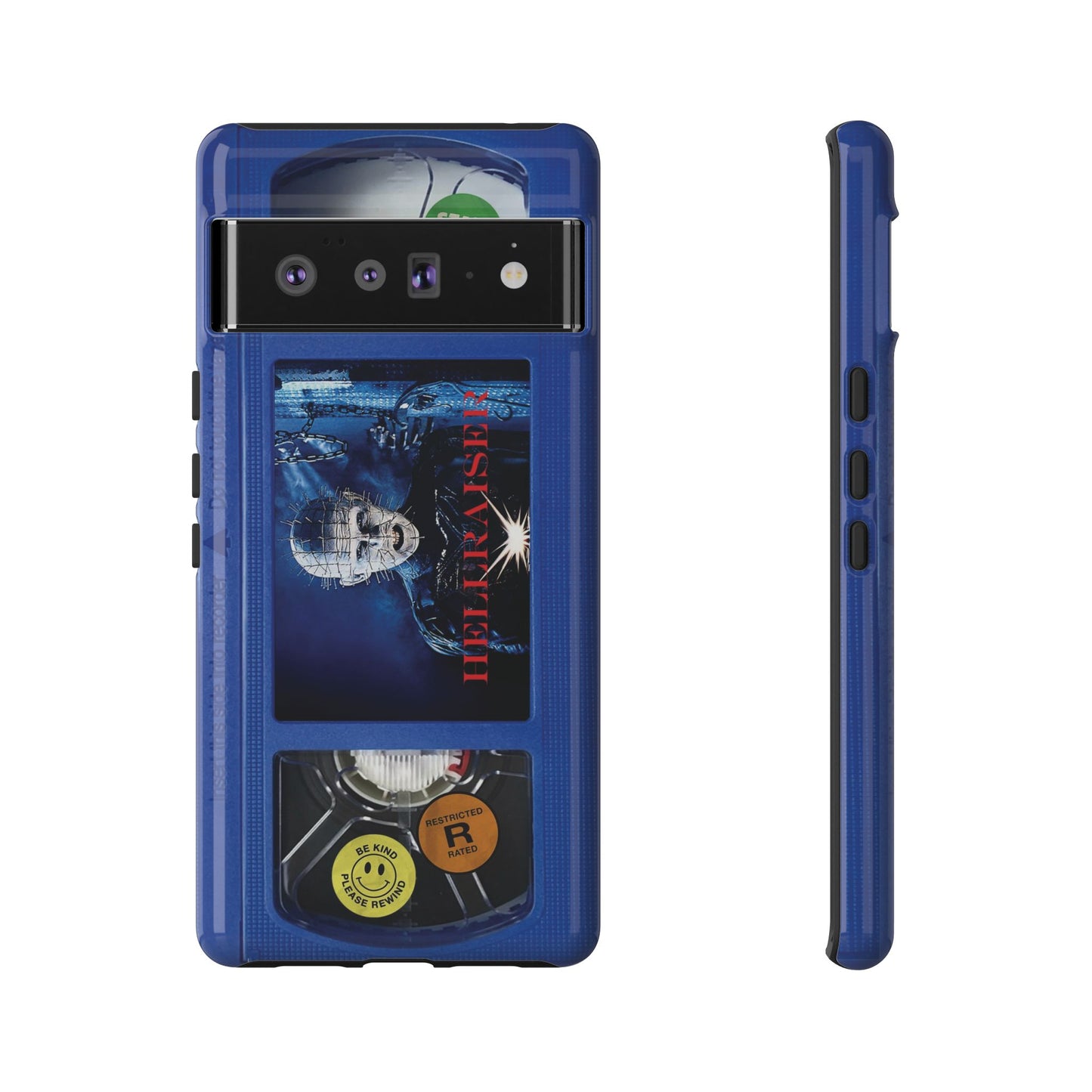 Hellraiser Blue Limited Edition Impact Resistant VHS Phone Case