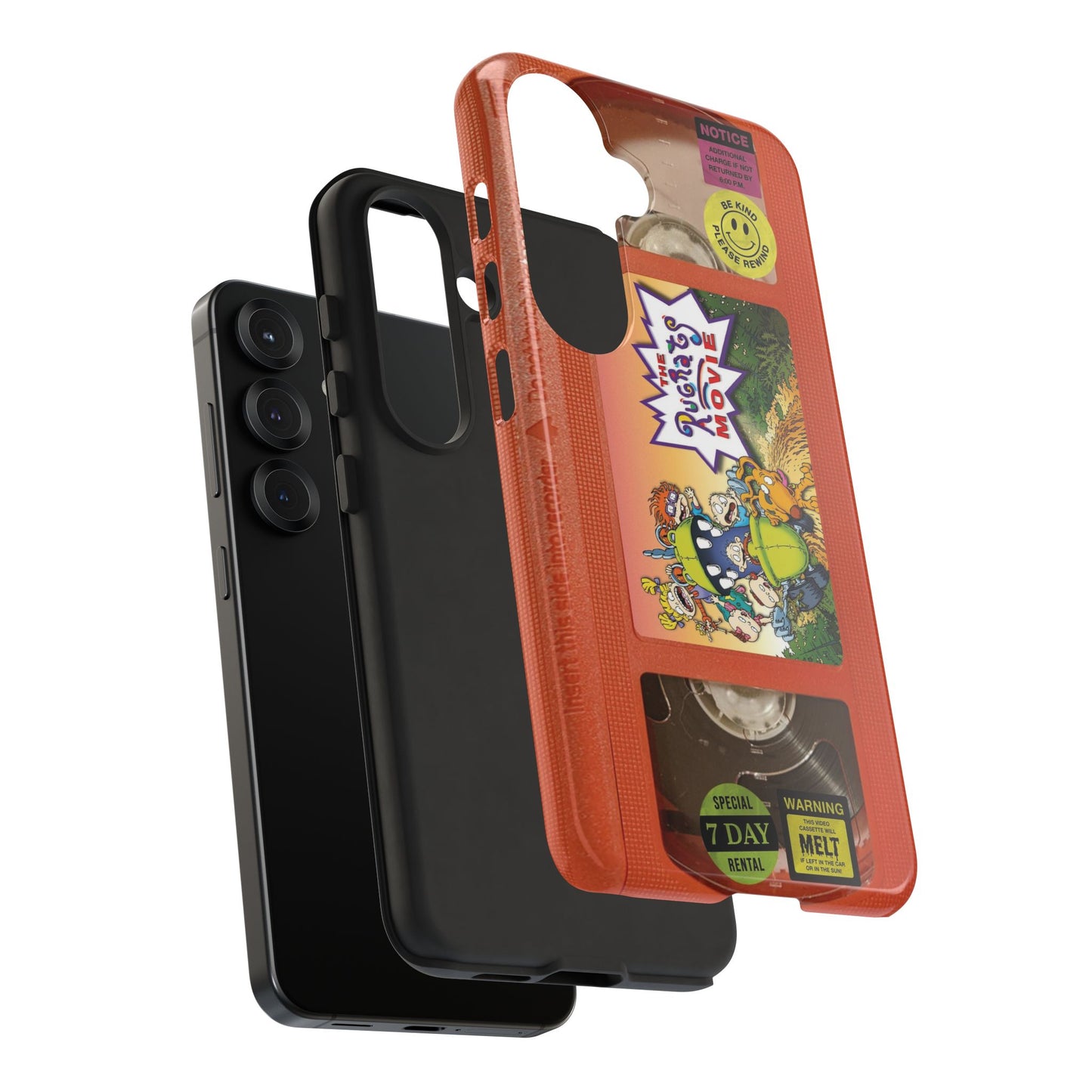 Rugrats Orange Edition VHS Phone Case