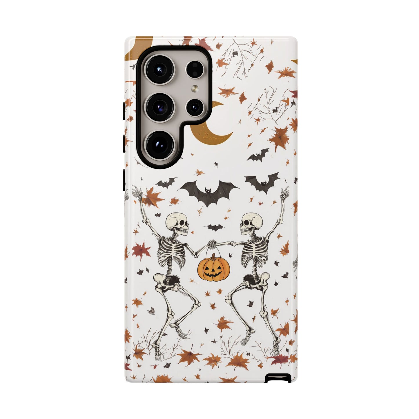 Dancing Skeletons Impact Resistant Phone Case