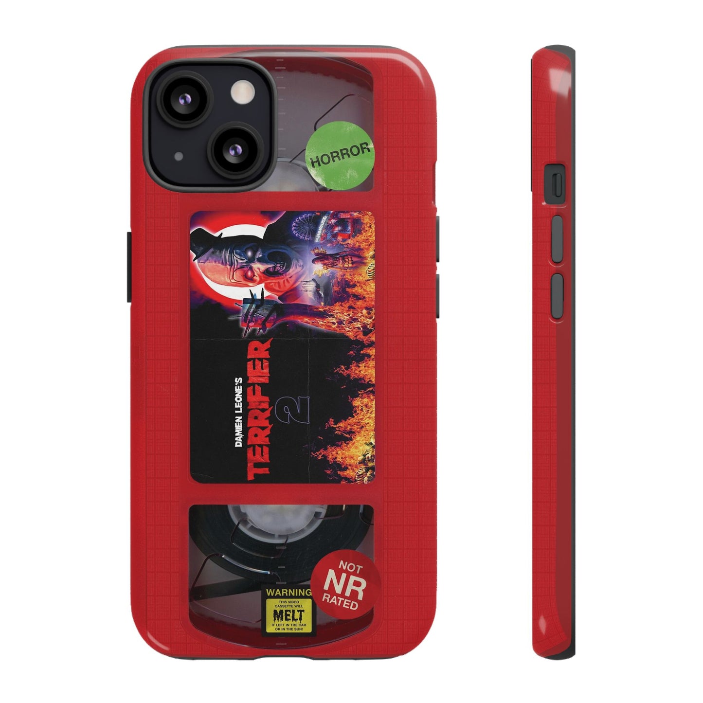 Art 2 Red Edition Impact Resistant VHS Phone Case