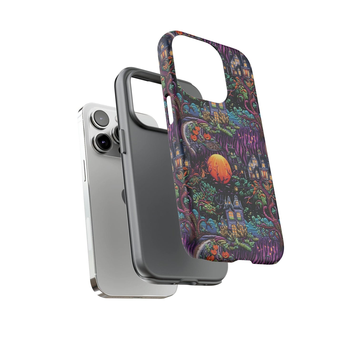 Spooky House Impact Resistant Phone Case