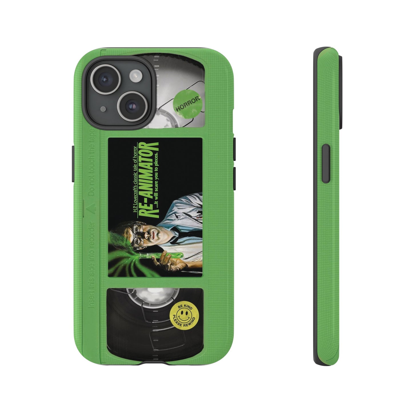 Reanimator Limited Edition Green Impact Resistant VHS Phone Case