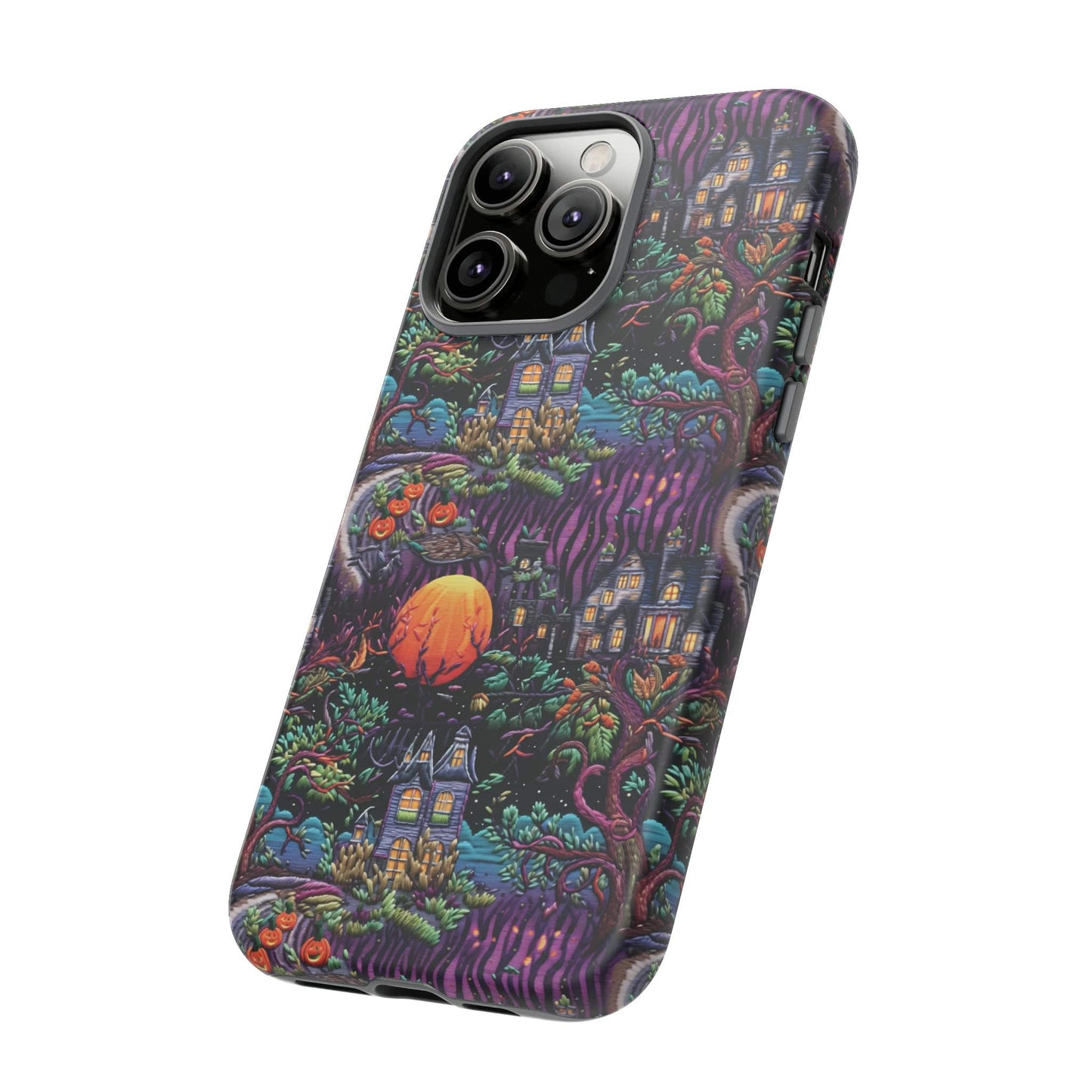Spooky House Impact Resistant Phone Case