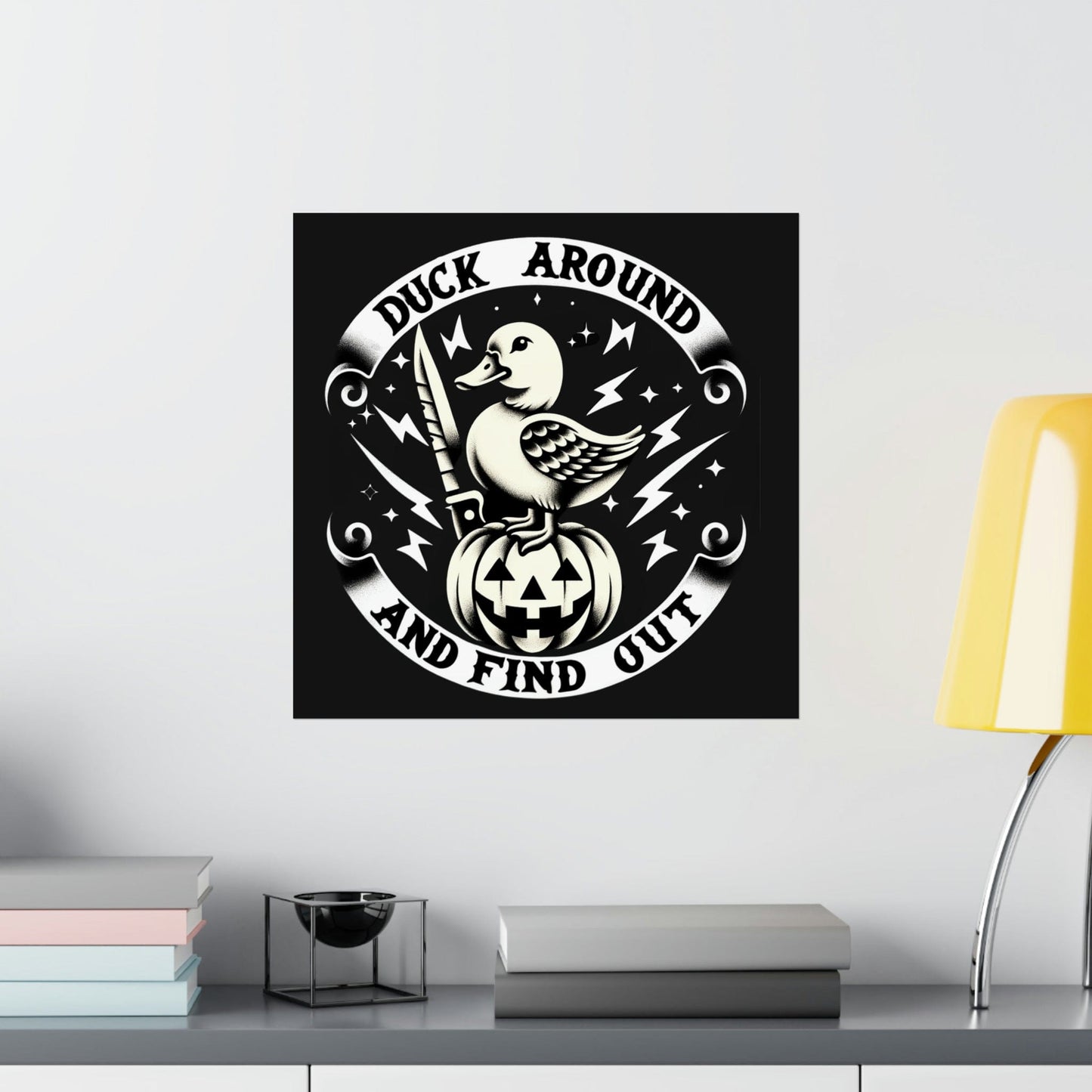 Duck Around Matte Poster Print