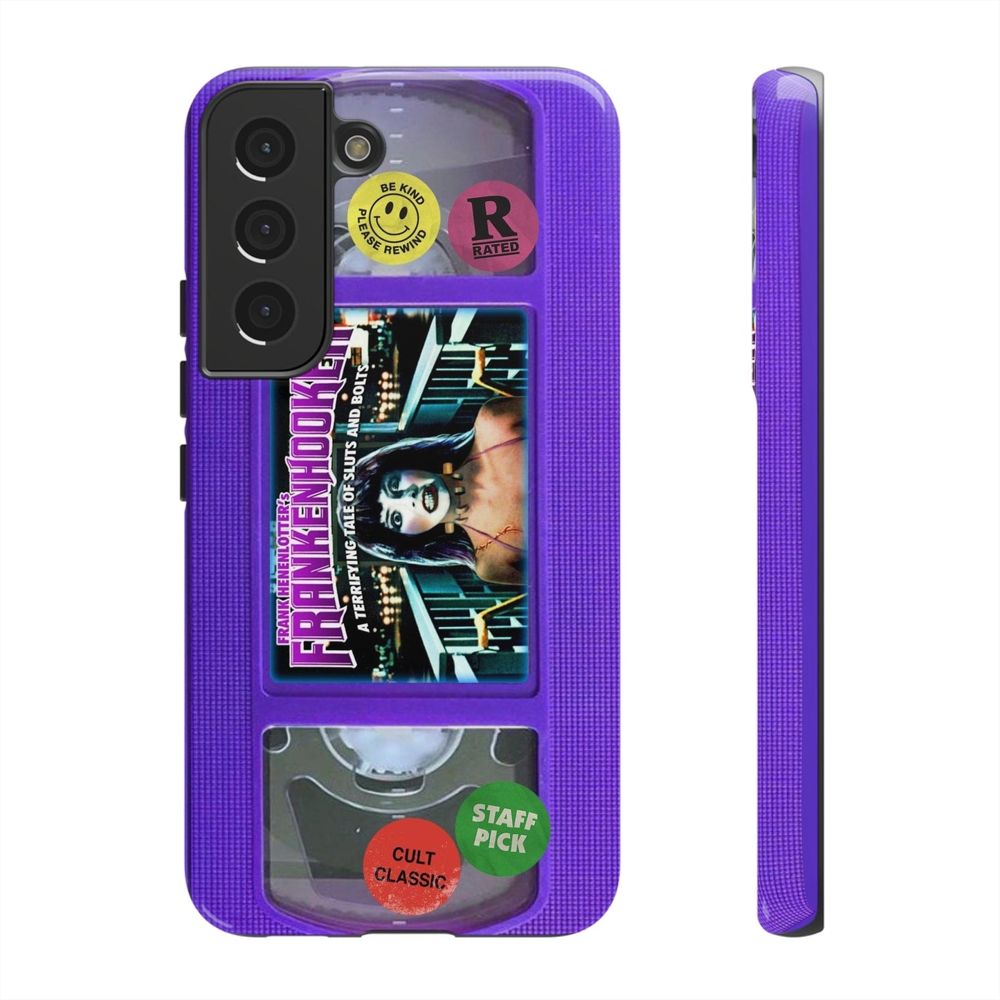 Frankenhooker Purple Edition Impact Resistant VHS Phone Case