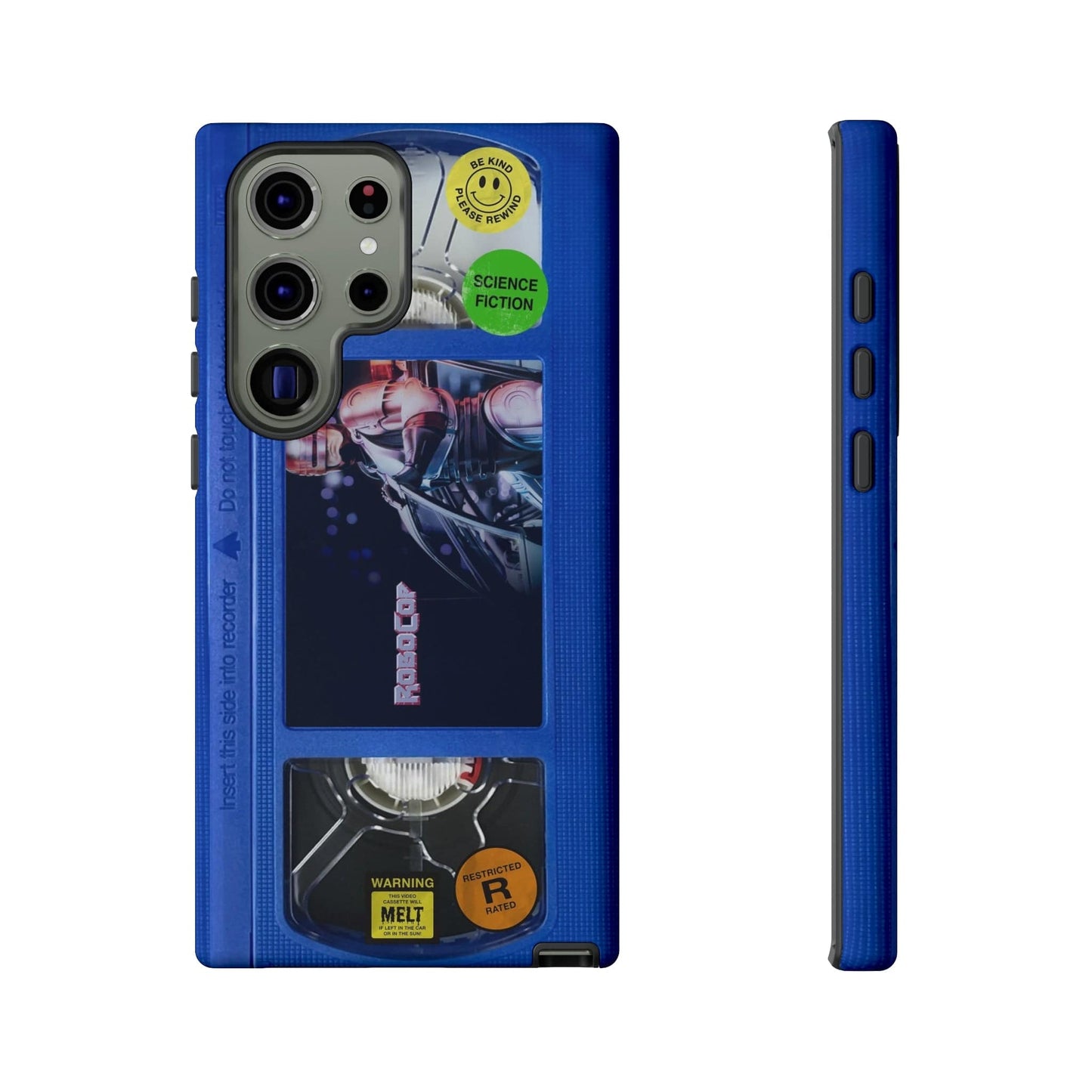 Robo cop Blue Edition VHS Phone Case