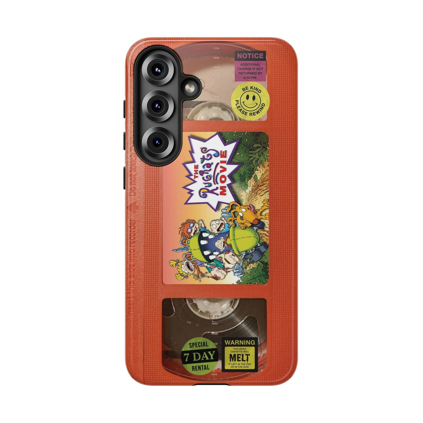 Rugrats Orange Edition VHS Phone Case