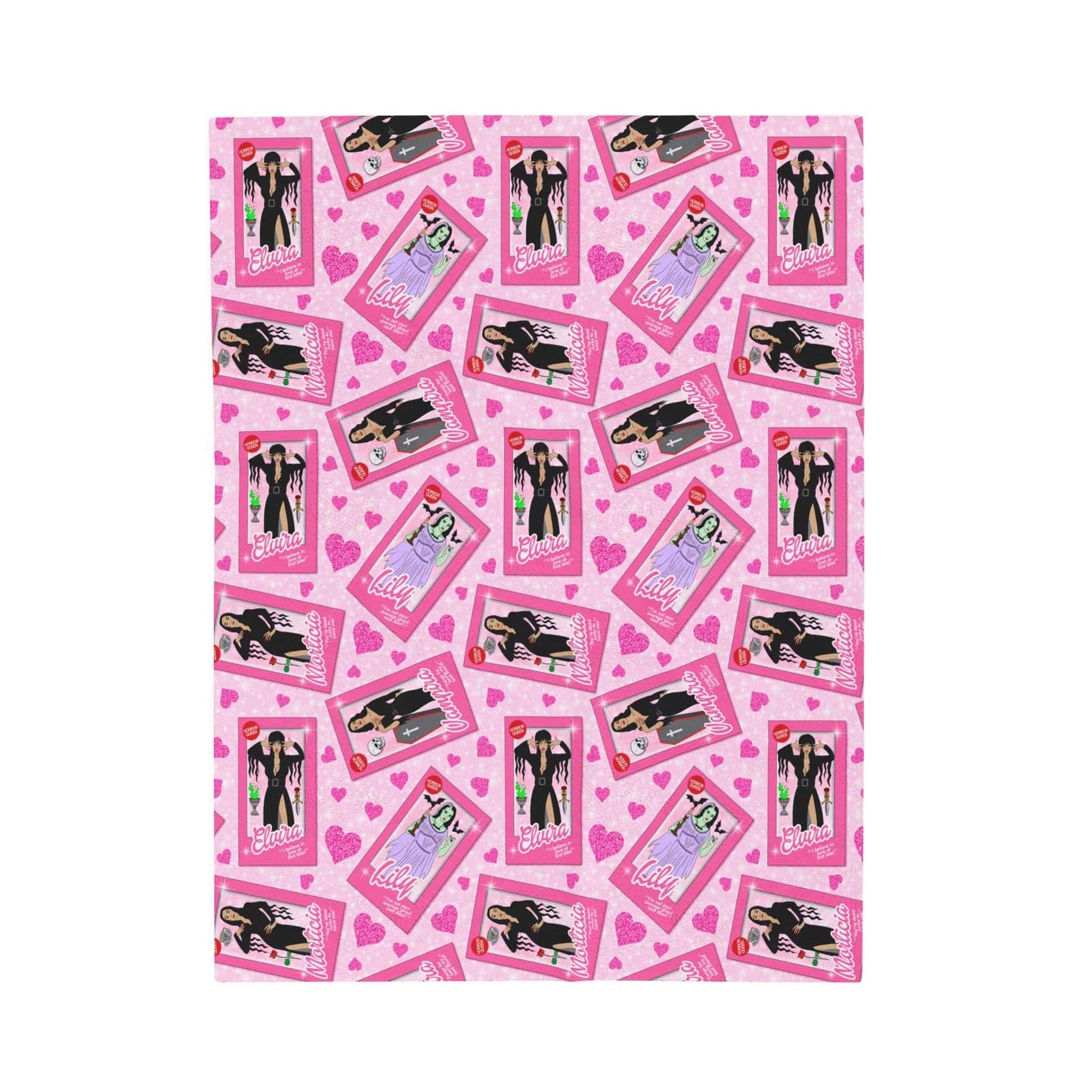Horror Queens Velveteen Plush Blanket