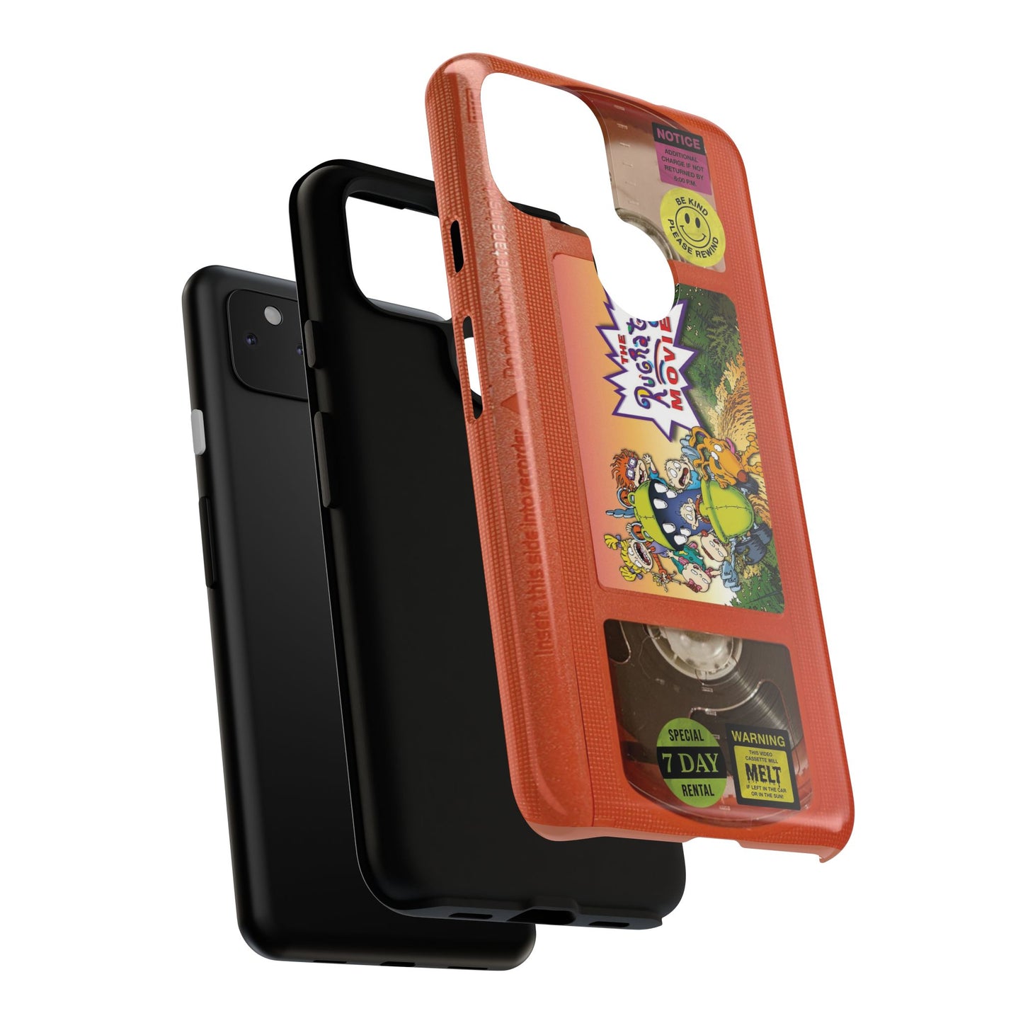 Rugrats Orange Edition VHS Phone Case