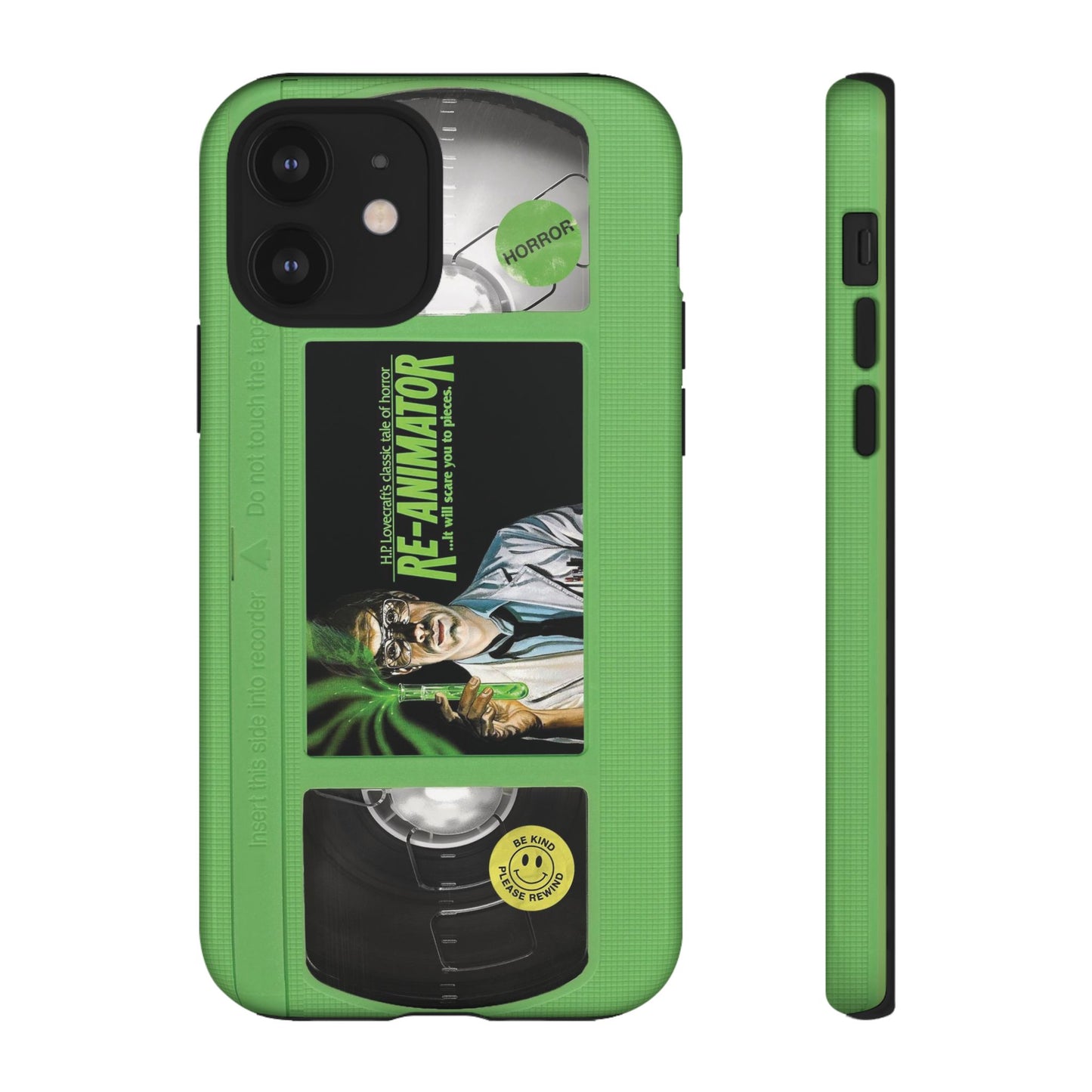 Reanimator Limited Edition Green Impact Resistant VHS Phone Case