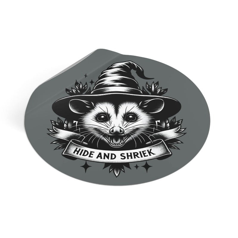 Hide and Shriek Vinyl Sticker