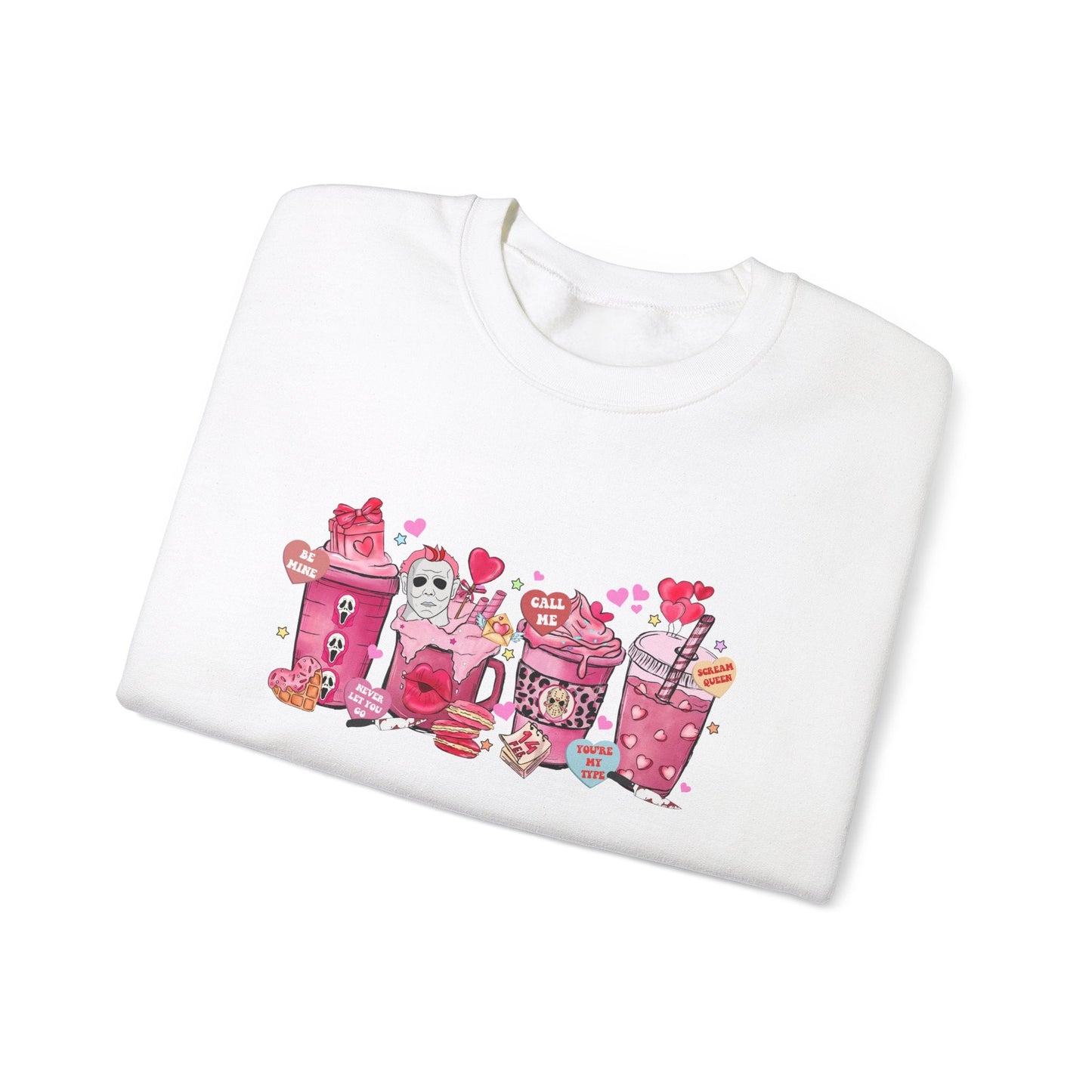 Horror Valentine Coffee Sweatshirt