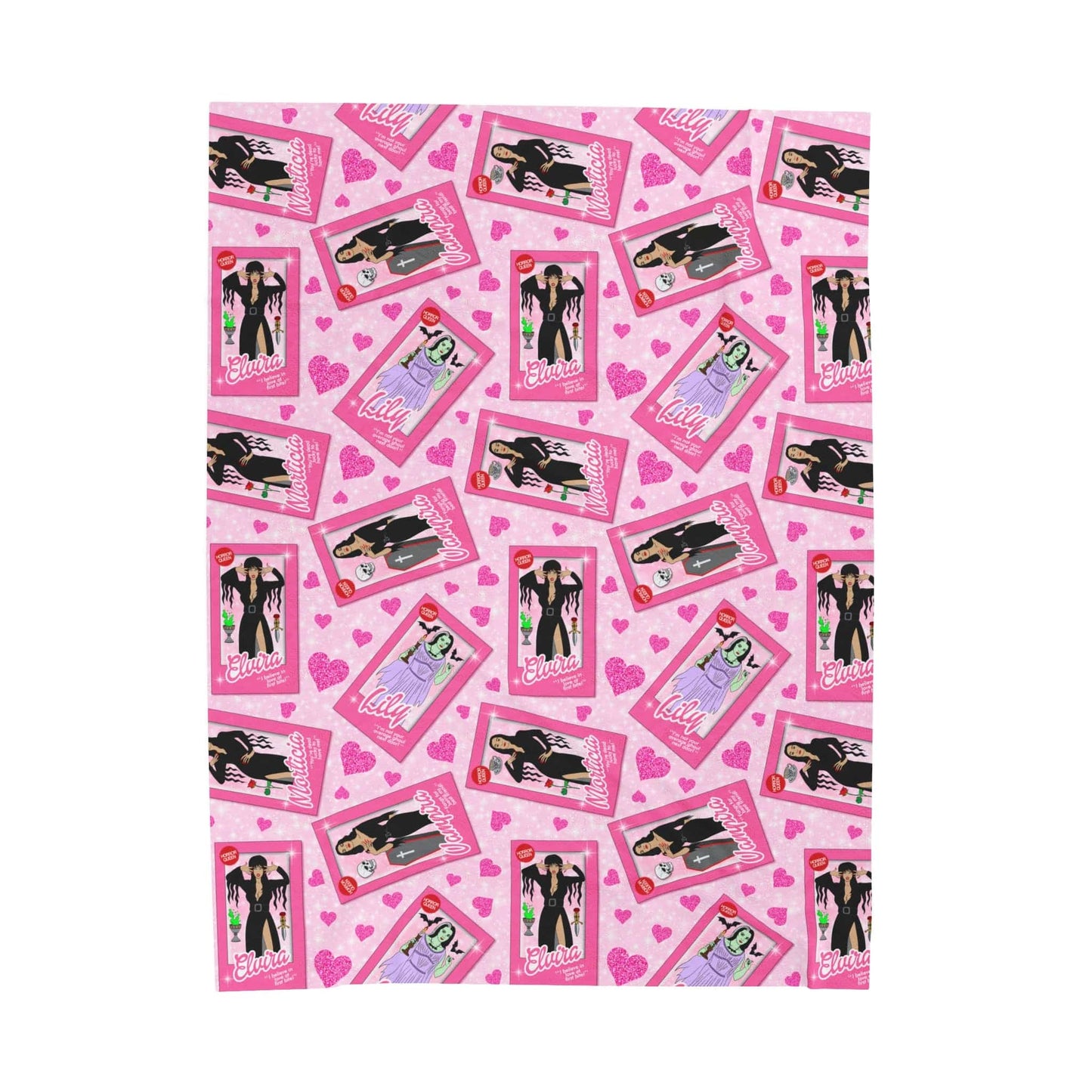Horror Queens Velveteen Plush Blanket